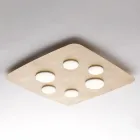 O lampă modernă din sticlă și metal pentru decorațiuni interioare elegante – Kepler Viadurini