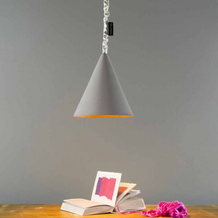 Lampa suspendata moderna In-es.artdesign Jazz Ciment pentru finisarea cimentului Viadurini