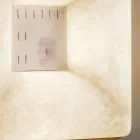 Lampa de perete alb-nebulit In-es.artdesign Dada Luna 1 design Viadurini