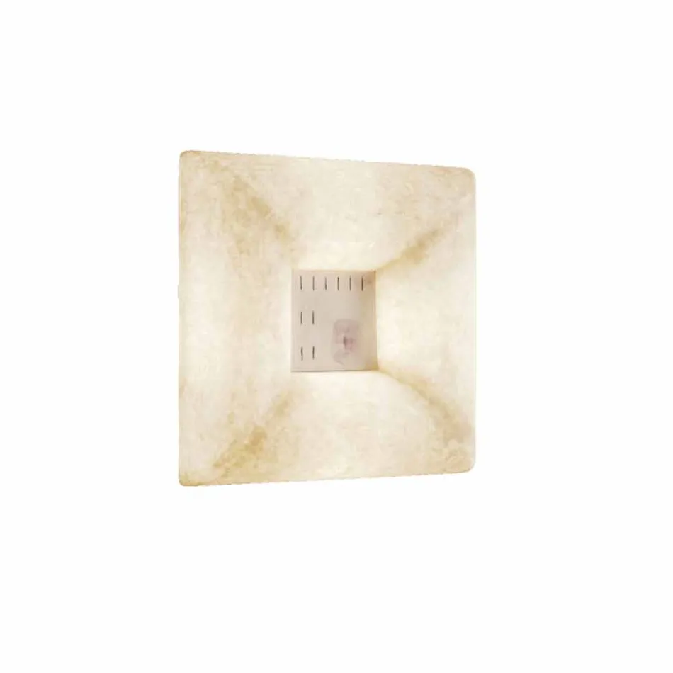 Lampa de perete alb-nebulit In-es.artdesign Dada Luna 1 design Viadurini