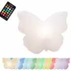 Lampă pentru exterior sau interior, White Butterfly Modern Design - Farfallastar Viadurini