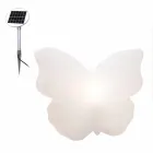 Lampă pentru exterior sau interior, White Butterfly Modern Design - Farfallastar Viadurini