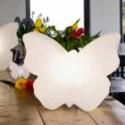 Lampă pentru exterior sau interior, White Butterfly Modern Design - Farfallastar Viadurini