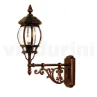 Aplica de exterior din aluminiu Made in Italy - Leona Viadurini