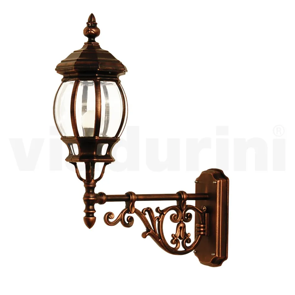 Aplica de exterior din aluminiu Made in Italy - Leona Viadurini