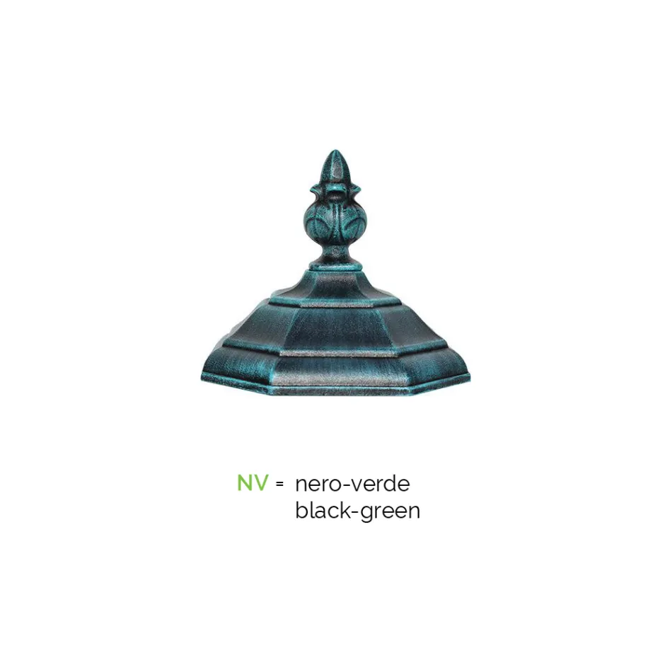 Aplica de exterior din aluminiu Made in Italy - Leona Viadurini