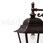 Lampa de exterior vintage din aluminiu si sticla Made in Italy - Bonaria Viadurini