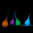 Lămpi de podea RGB Vază de decor cu design din plastic - Fiolă de Myyour Viadurini