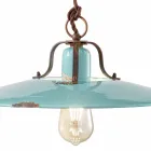 țară și lampă în metal și meserii ceramice Evelyn Viadurini