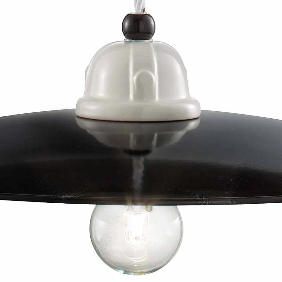 reducerile de lampă lucrate manual ceramica Melissa Ferroluce Viadurini