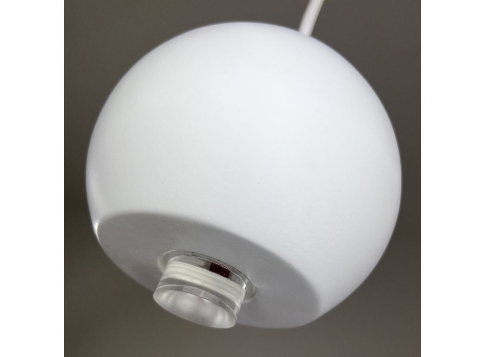 Lampa suspendată modernă din ceramică fabricată în Italia - Lustrini L5 Aldo Berrnardi Viadurini