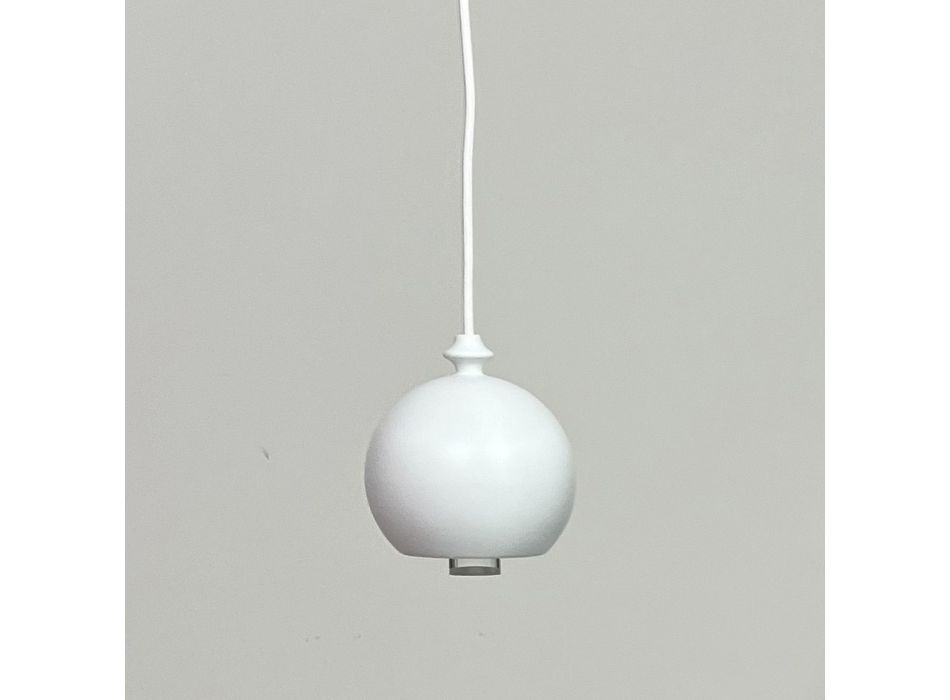 Lampa suspendată modernă din ceramică fabricată în Italia - Lustrini L5 Aldo Berrnardi Viadurini