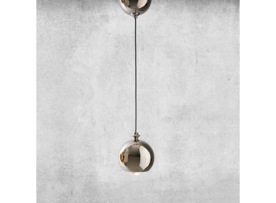 Lampa suspendată modernă din ceramică realizată în Italia - Lustrini L5 Aldo Berrnardi Viadurini