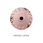 Lampă cu suspendare din ceramică și fier artizanal și industrial - industrial Viadurini