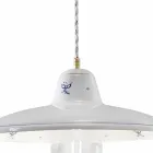 Lampă cu Suspensie în Ceramică Artizanală Decoratiuni de mână Vintage - Como Viadurini