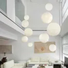 Slide Lampă de suspensie din polietilenă minerală fabricată în Italia Viadurini