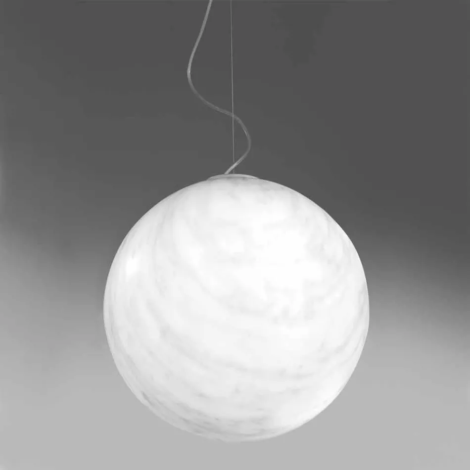 Slide Lampă de suspensie din polietilenă minerală fabricată în Italia Viadurini