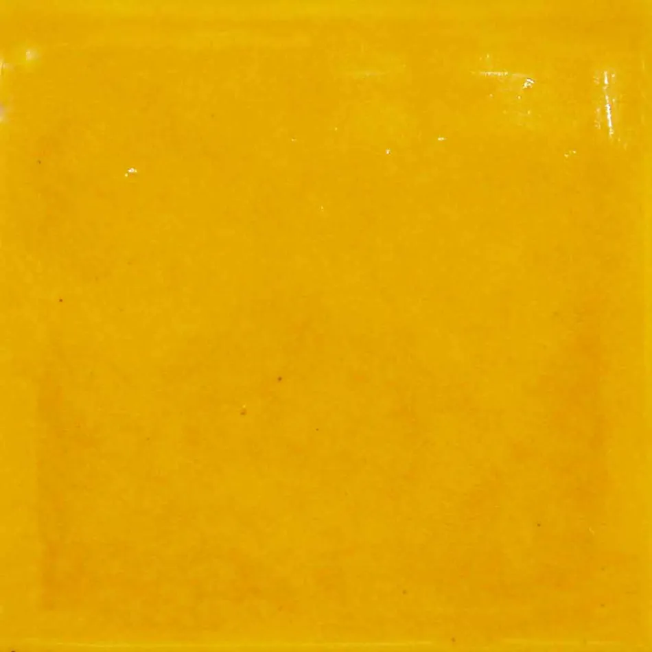 Lampă suspendată de 42 cm în alamă și majolica toscană Rossi - Toscot Viadurini