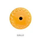 Lampa suspendata din ceramica lucrata manual si alama antica vintage - culori Viadurini