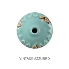 Lampă de suspendare realizată manual din fier și ceramică cu grilă - industrială Viadurini