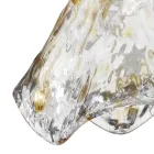 Lampă cu suspendare realizată manual din sticlă venețiană suflată 35 46 cm - Mary Viadurini