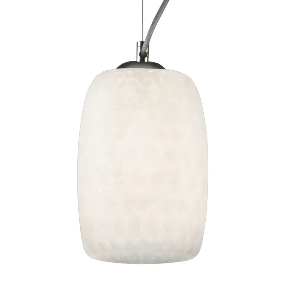 Lampă cu suspendare realizată manual din sticlă venețiană suflată - Cloe Balloton Viadurini