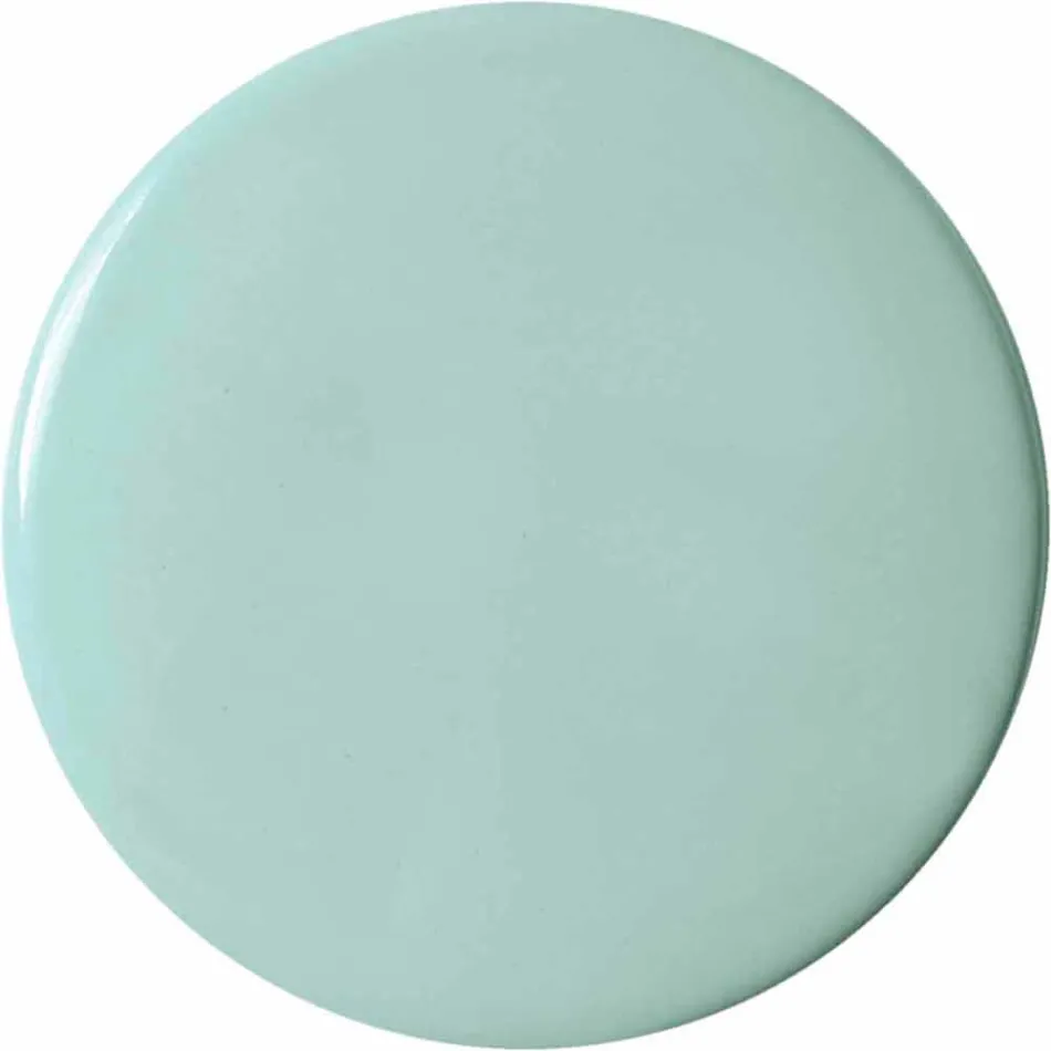 Lampa suspendată din ceramică retro galbenă sau verde, fabricată în Italia - Ferroluce Lariat Viadurini