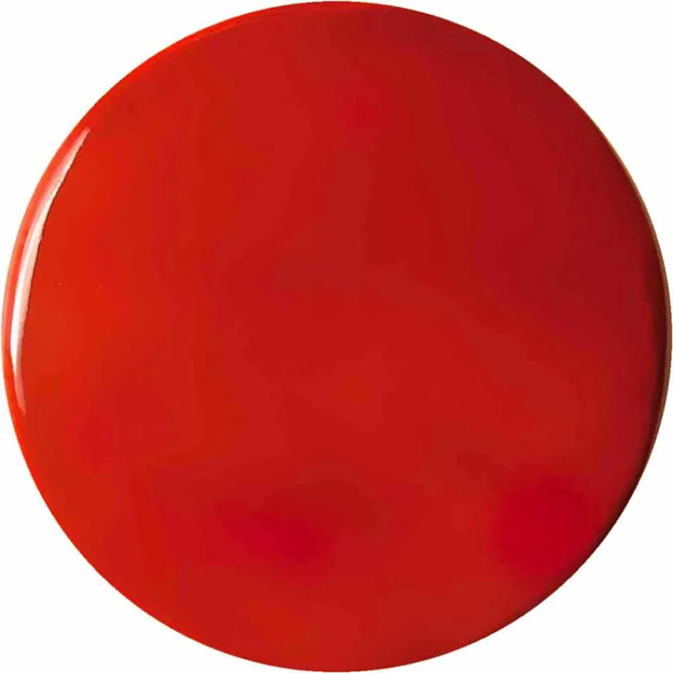 Lampa suspendată din ceramică retro galbenă sau verde, fabricată în Italia - Ferroluce Lariat Viadurini