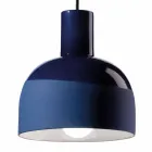 Lampa suspendată în stil retro din ceramică Made in Italy - Ferroluce Caxixi Viadurini