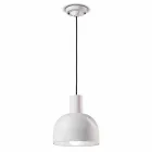 Lampa suspendată în stil retro din ceramică Made in Italy - Ferroluce Caxixi Viadurini