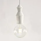 Lampa suspendată de proiectare din ceramică - Soarta de Aldo Bernardi Viadurini