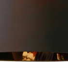 Lampă suspendată din in de antracit cu design intern tipărit 2 dimensiuni - Bramosia Viadurini