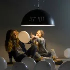 Lampă suspendată în rășină In-es.artdesign Halfboard Modern tablă Viadurini