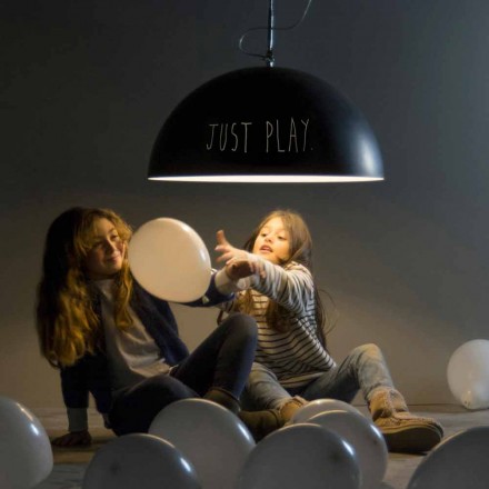 Lampă suspendată în rășină In-es.artdesign Halfboard Modern tablă Viadurini