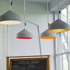 Lampă suspendată contemporană In-es.artdesign Cyrcus Ciment vopsit Viadurini