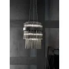 Lampă suspendată modernă din sticlă suflată de lux Made in Italy - Maesta Viadurini