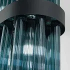 Lampă suspendată modernă din sticlă suflată de lux Made in Italy - Maesta Viadurini