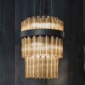 Lampă suspendată modernă din sticlă suflată de lux Made in Italy - Maesta