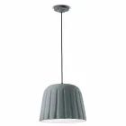 Lampa suspendată din ceramică vintage fabricată în Italia - Ferroluce Madame Grès Viadurini