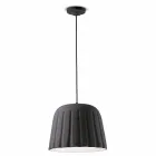 Lampa suspendată din ceramică vintage fabricată în Italia - Ferroluce Madame Grès Viadurini