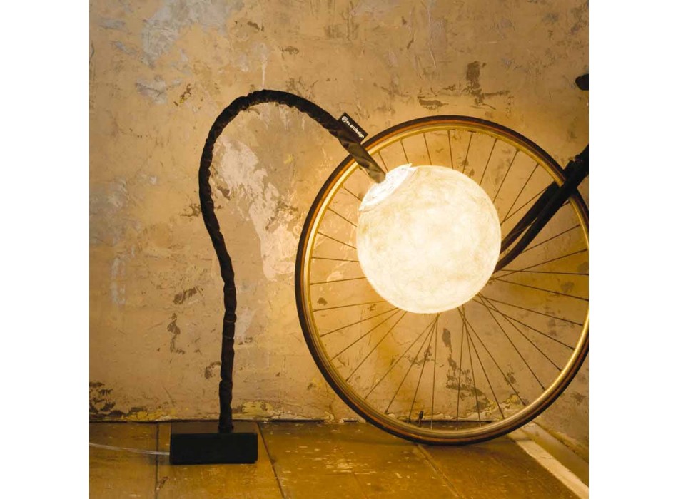 Lampă de podea flexibilă In-es.artdesign Micro Luna nebulite Viadurini