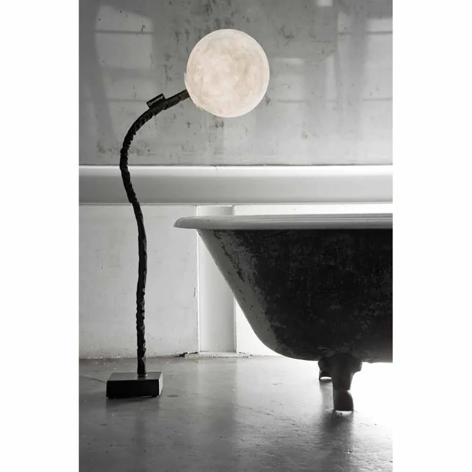 Lampă de podea flexibilă In-es.artdesign Micro Luna nebulite Viadurini