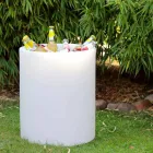 Lampă de masă pentru design exterior sau interior cu Led, Solar sau E27 - Tamburostar Viadurini