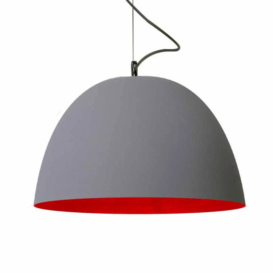 Lampa de suspensie pictata In-es.artdesign H2o Ciment modern Viadurini