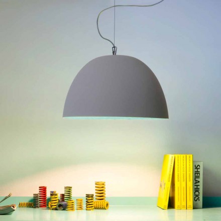 Lampa de suspensie pictata In-es.artdesign H2o Ciment modern Viadurini