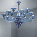 Candelabru din sticla venetiana 12 lumini Made in Italy - Ismail