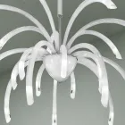 Candelabru venețian din sticlă cu 21 de lumini, realizat manual în Italia - Jason Viadurini