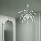 Candelabru venețian din sticlă cu 21 de lumini, realizat manual în Italia - Jason Viadurini