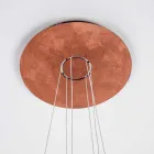 Candelabru cu 9 lumini din aluminiu vopsit fin Fabricat în Italia - Bliț Viadurini