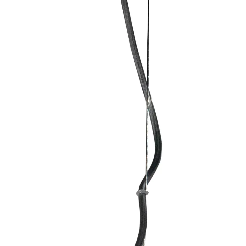 Candelabru din sticlă suflată manual cu două sau trei lumini, fabricat în Italia - Sibilla Viadurini